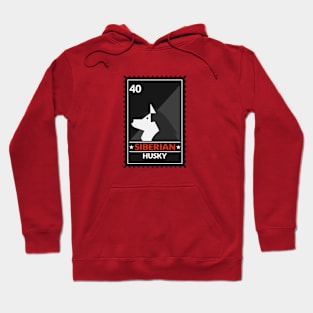 Siberian Husky Dog Owner Stamp Cute Hoodie